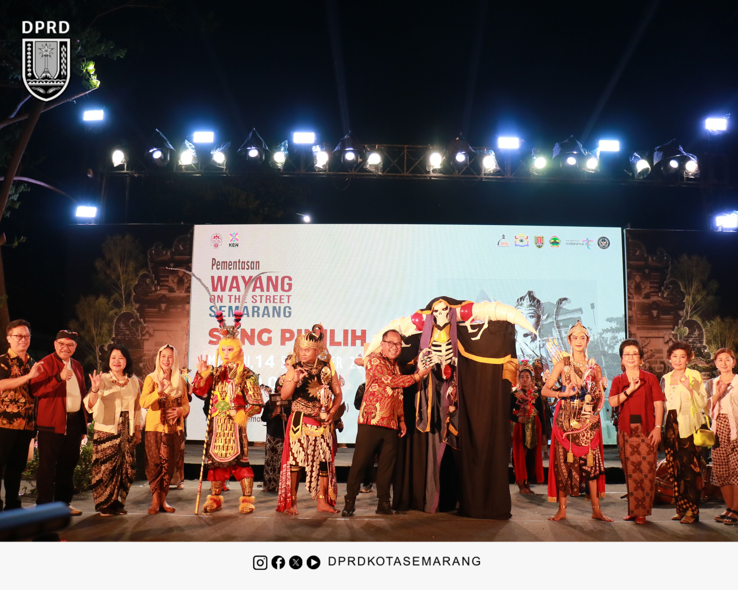 Image Berita Pementasan Wayang Orang on The Street Sang Pinilih 2