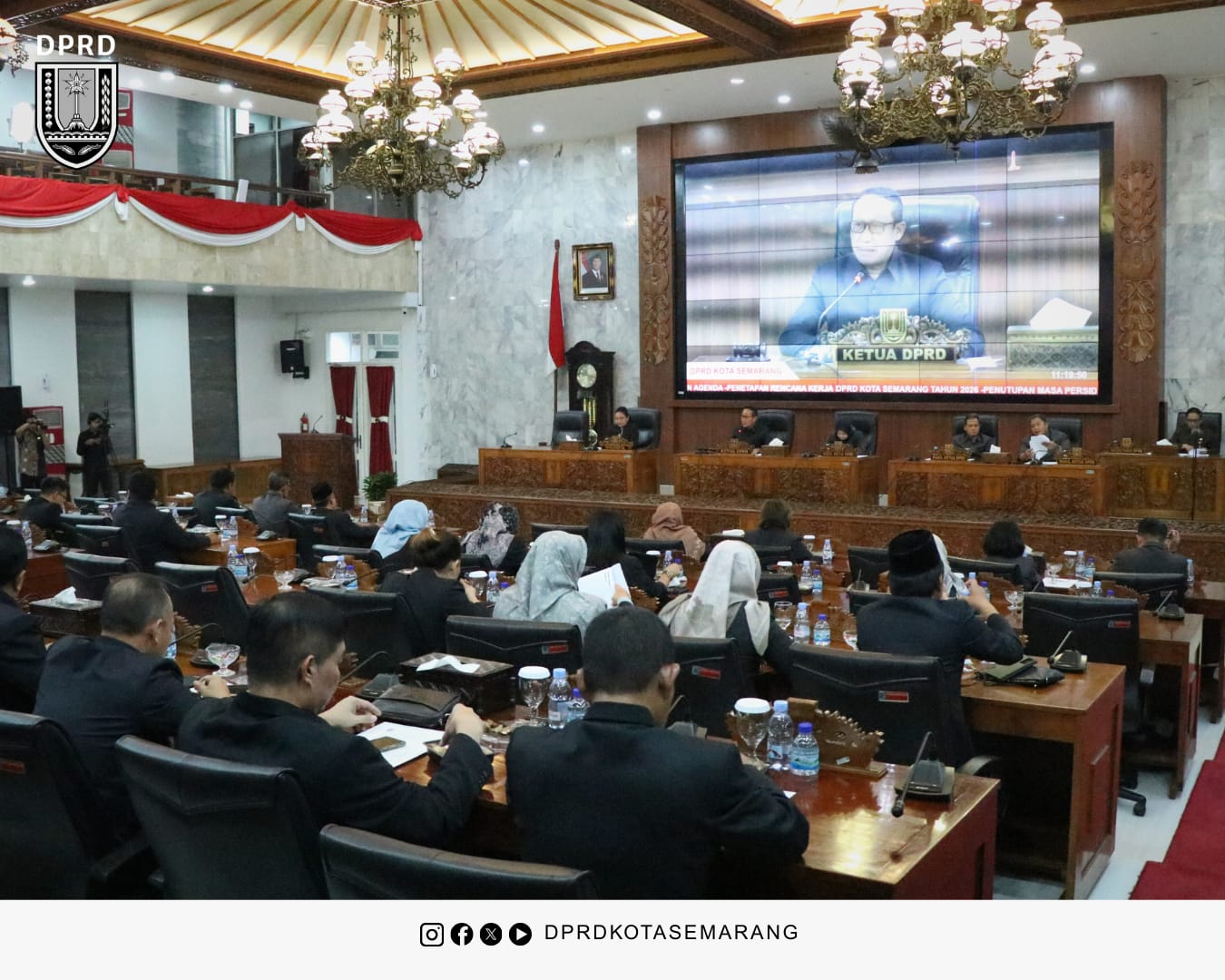 Image Berita Rapat Paripurna Penetapan Rencana Kerja Tahun 2026 dan Penutupan Masa Sidang III Tahun 2024 2025 2