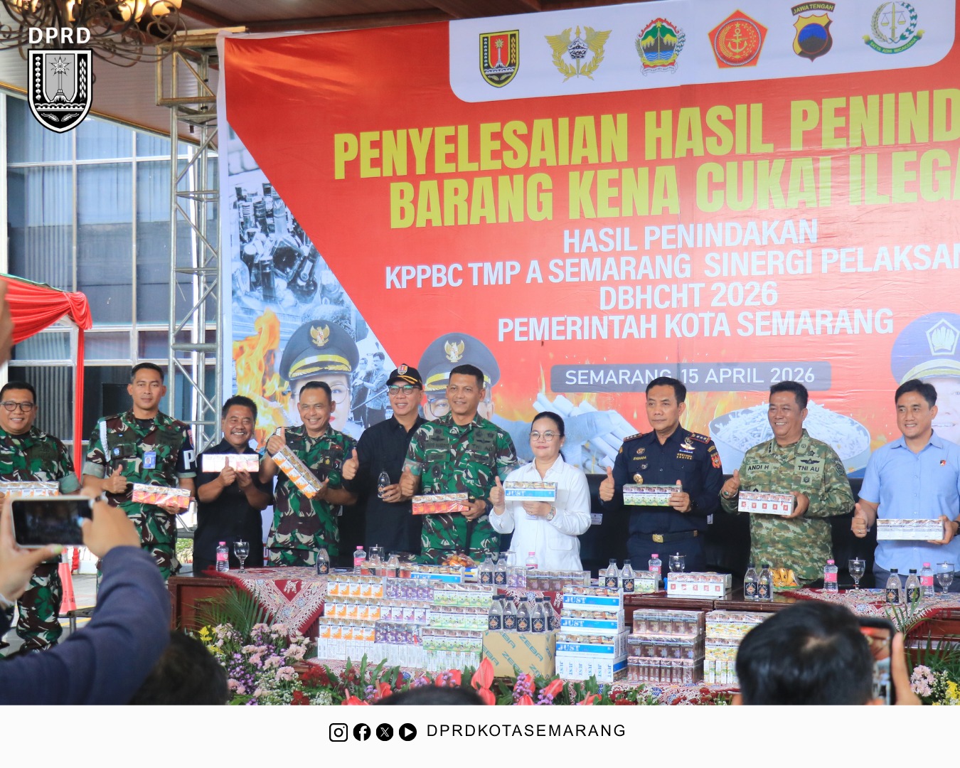 Image Berita Pemusnahan Barang Kena Cukai BKC ilegal 5