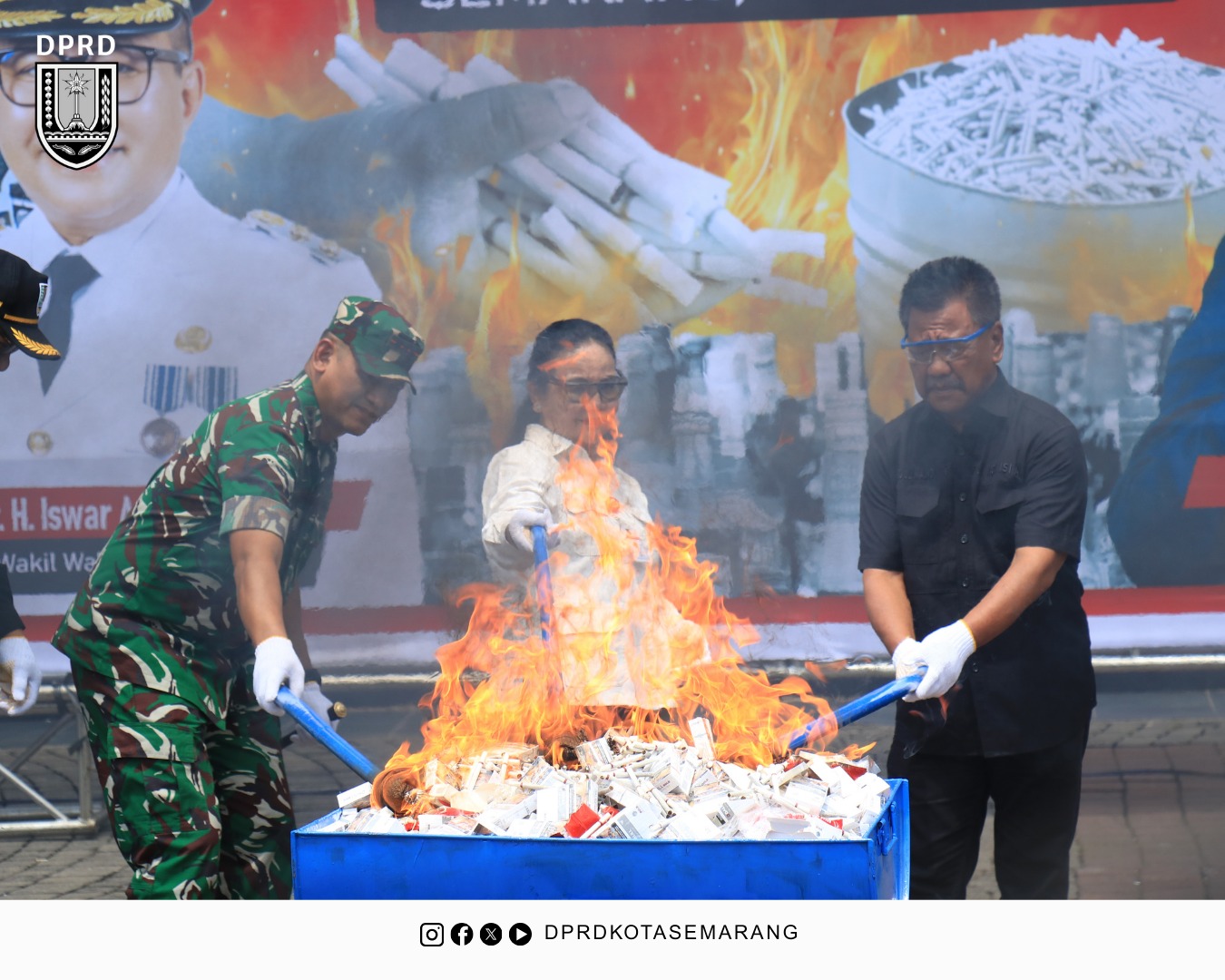 Image Berita Pemusnahan Barang Kena Cukai BKC ilegal 3